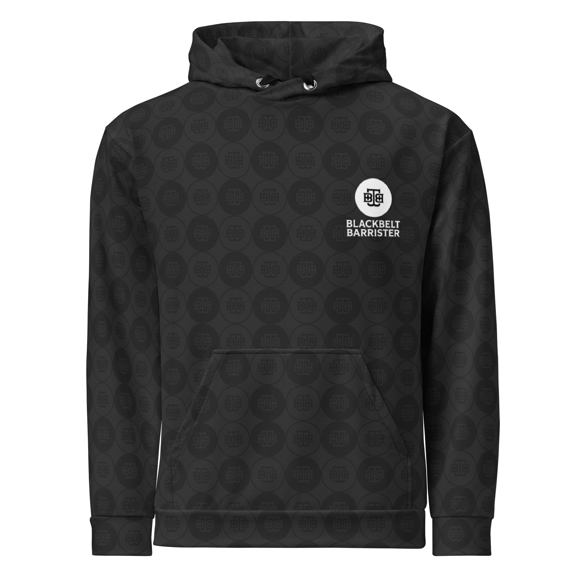 BBB All Over Print Dark Grey Hoodie product image (1)
