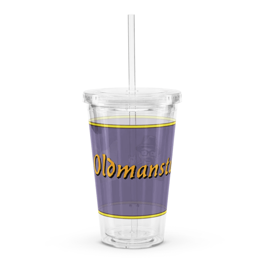 Channel 25 Plastikbecher 590ml mit Trinkhalm product image (3)