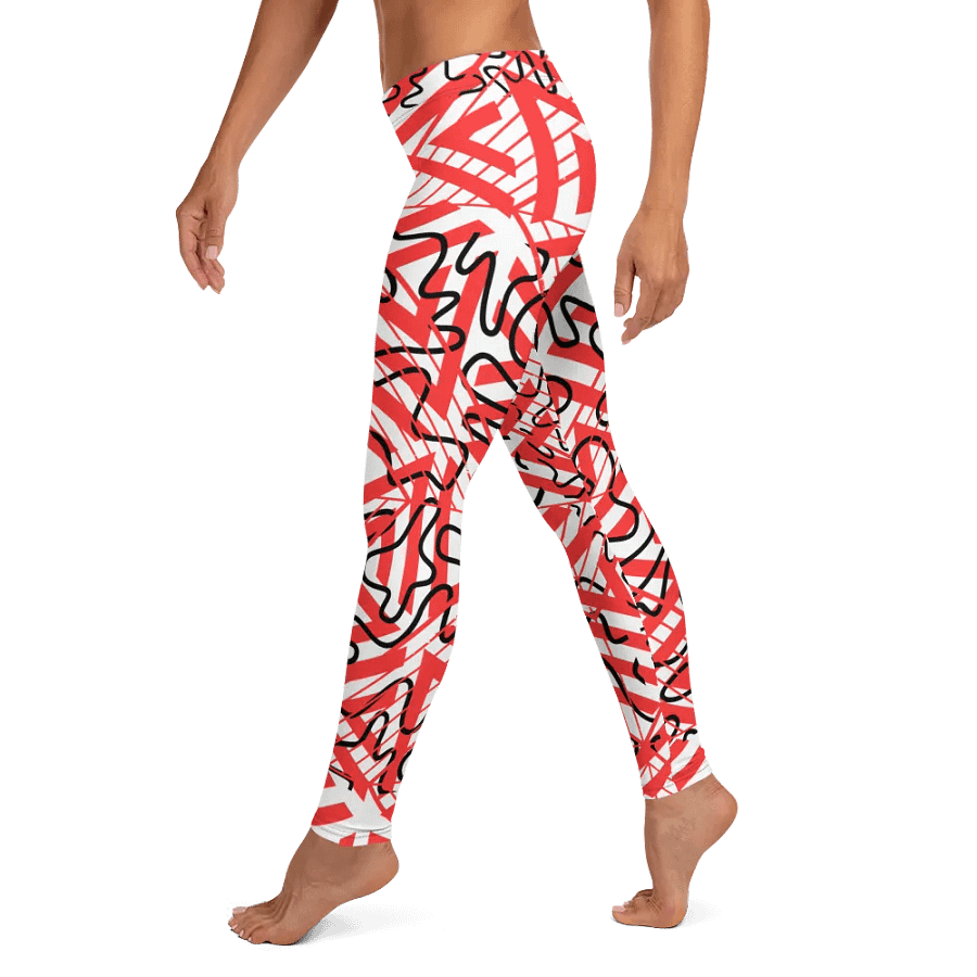 JoBeths' Red Adult Web 🕸 designed Leggings 👖 product image (6)