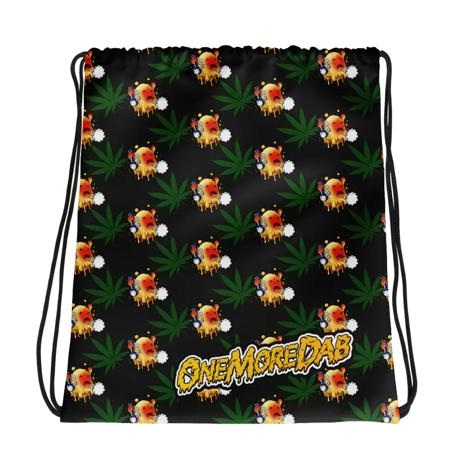 Coughing Globert/Leaf Draw String Bag product image (1)
