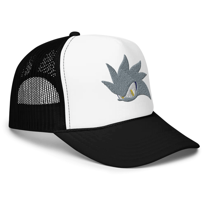 Silver Embroidered Trucker Hat product image (2)