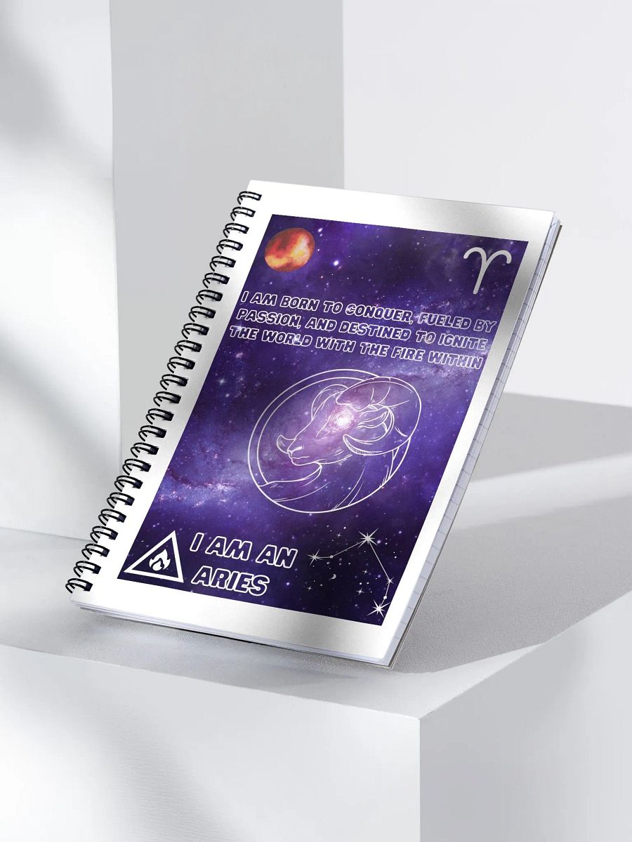 I Am an Aries Notebook product image (4)