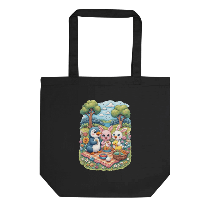 Whimsical Picnic Baby Animal Party Tote product image (1)