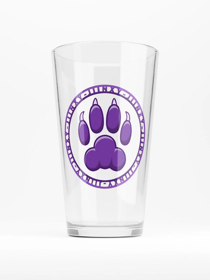 Jiinxy LOGO Pint Glass product image (1)