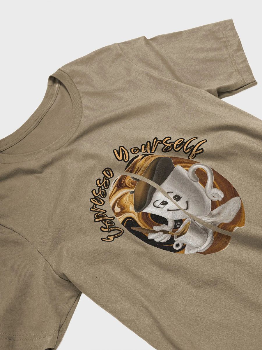 Espresso Yourself Coffee Cup Painter Design T-Shirt product image (43)