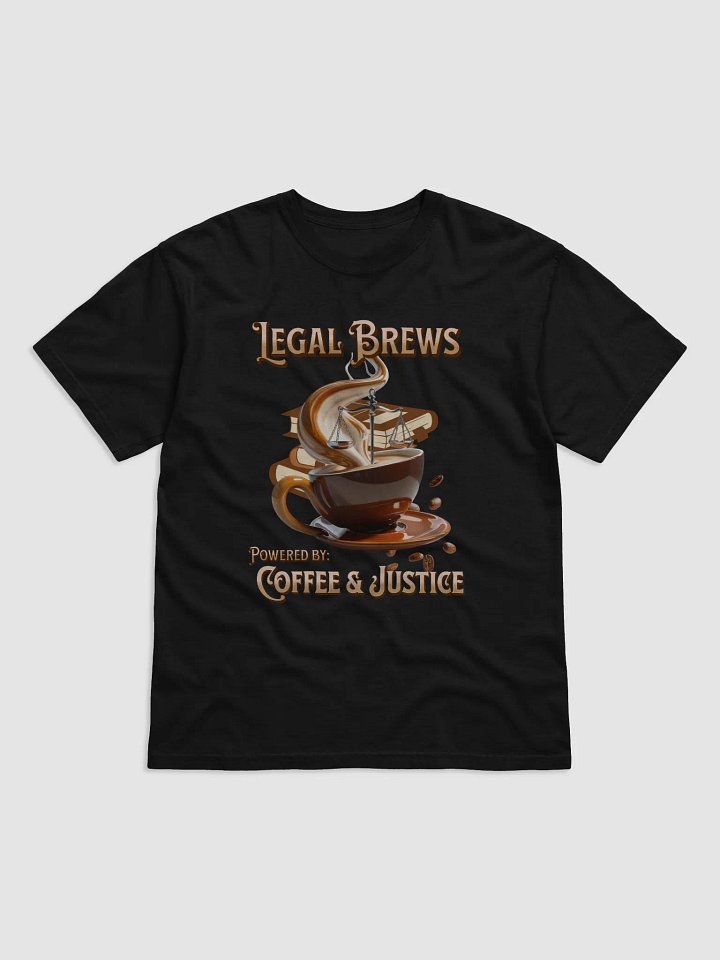 Legal Brews Powered by Coffee & Justice T-Shirt product image (9)