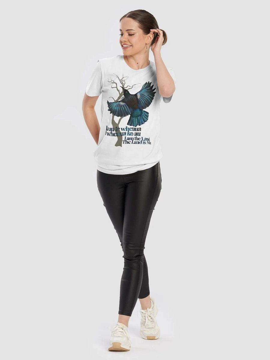 Unisex Tui in Flight - ko au te whenua Decolonisation Aotearoa Tee product image (12)