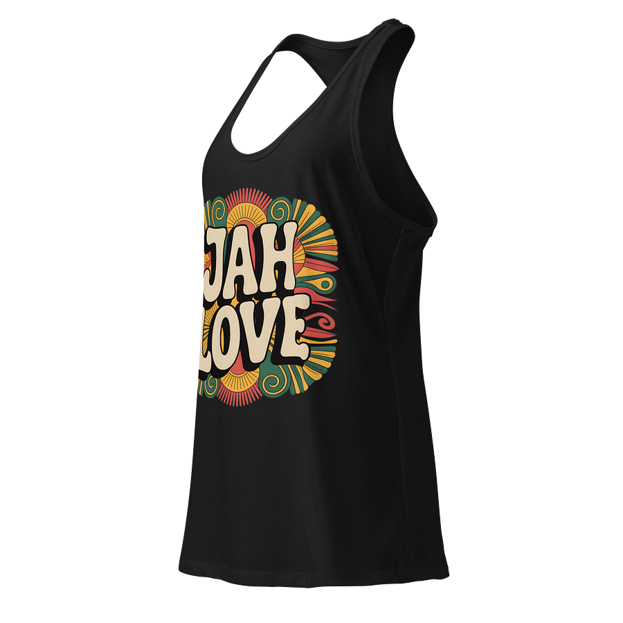 JAH LOVE Racerback Tank product image (4)