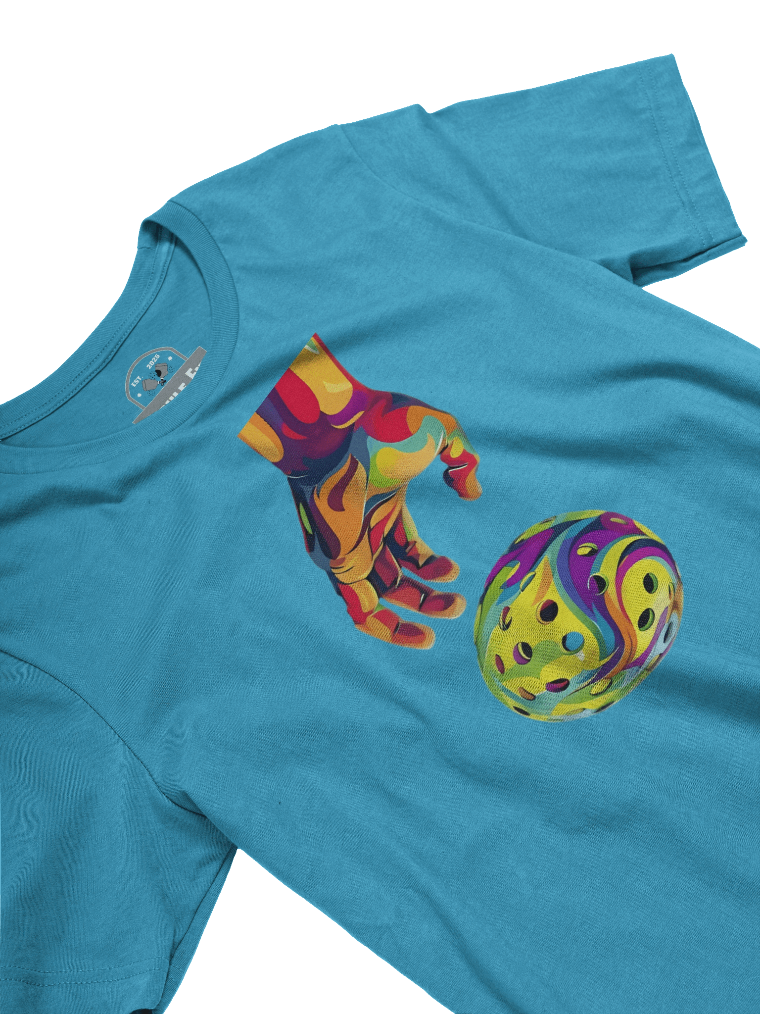 Colorful Reach Pickle Ball Unisex T-Shirt v2 product image (28)
