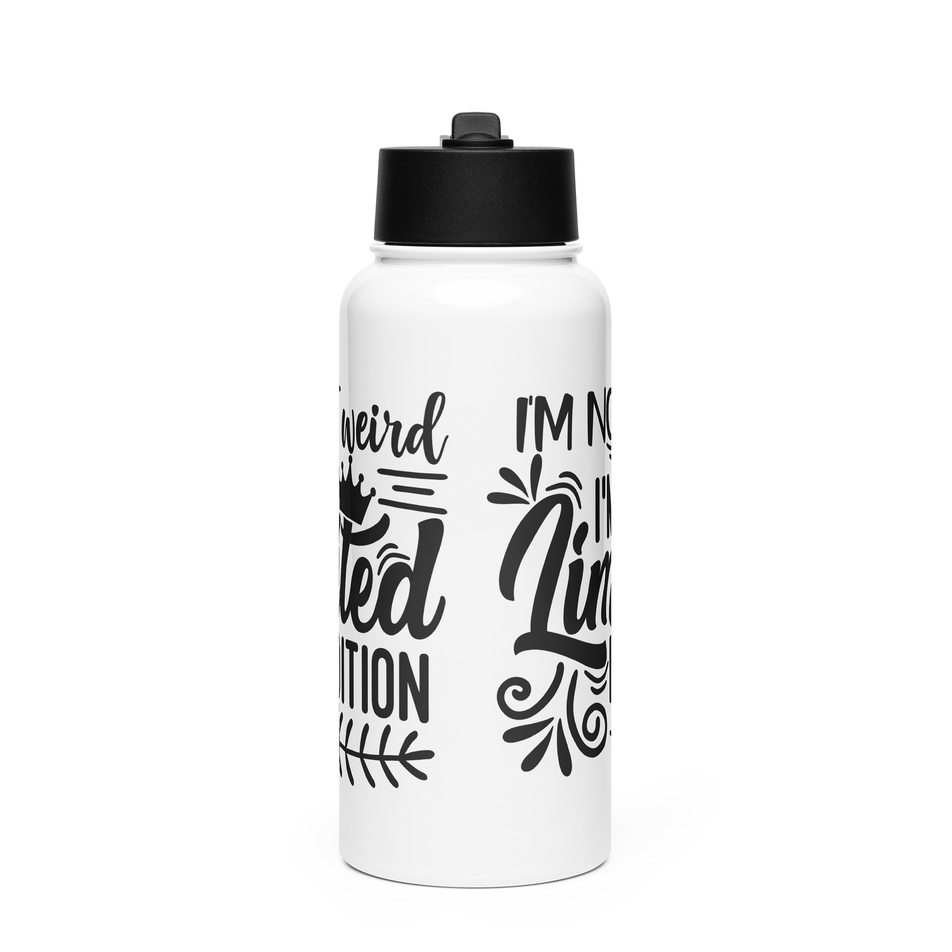 Im Not Weird Stainless Steel Water Bottle product image (1)