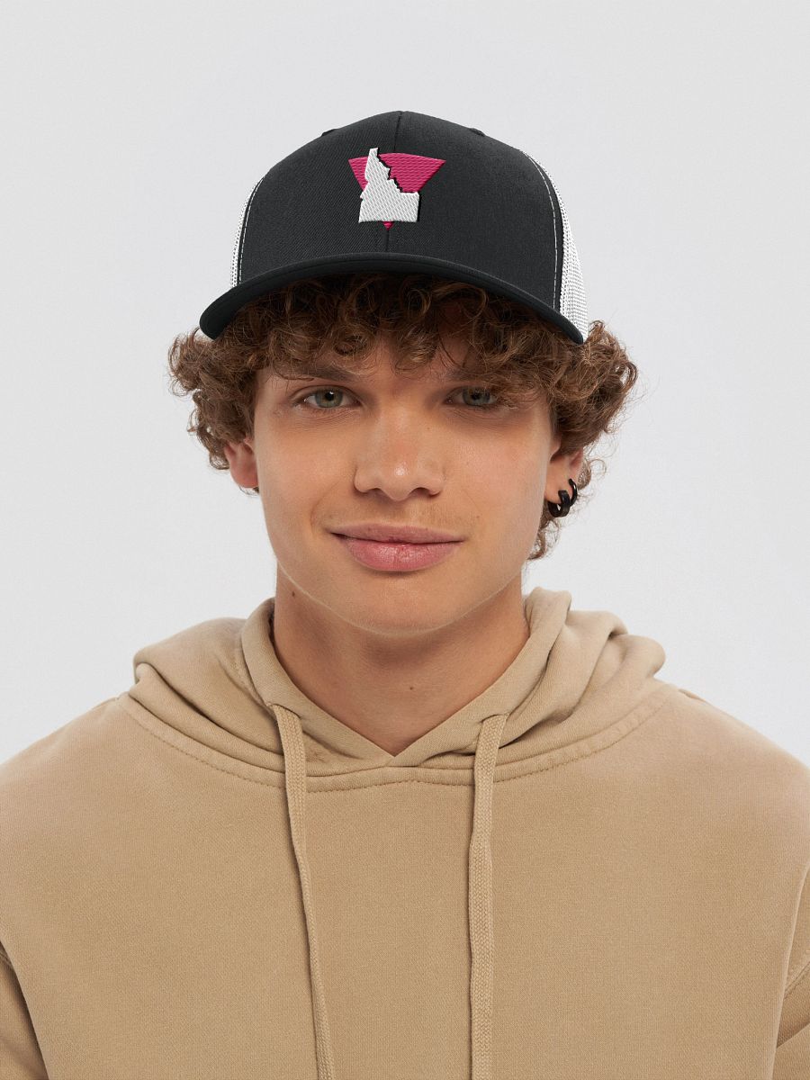 "PINK TRIANGLE" dark hat product image (3)