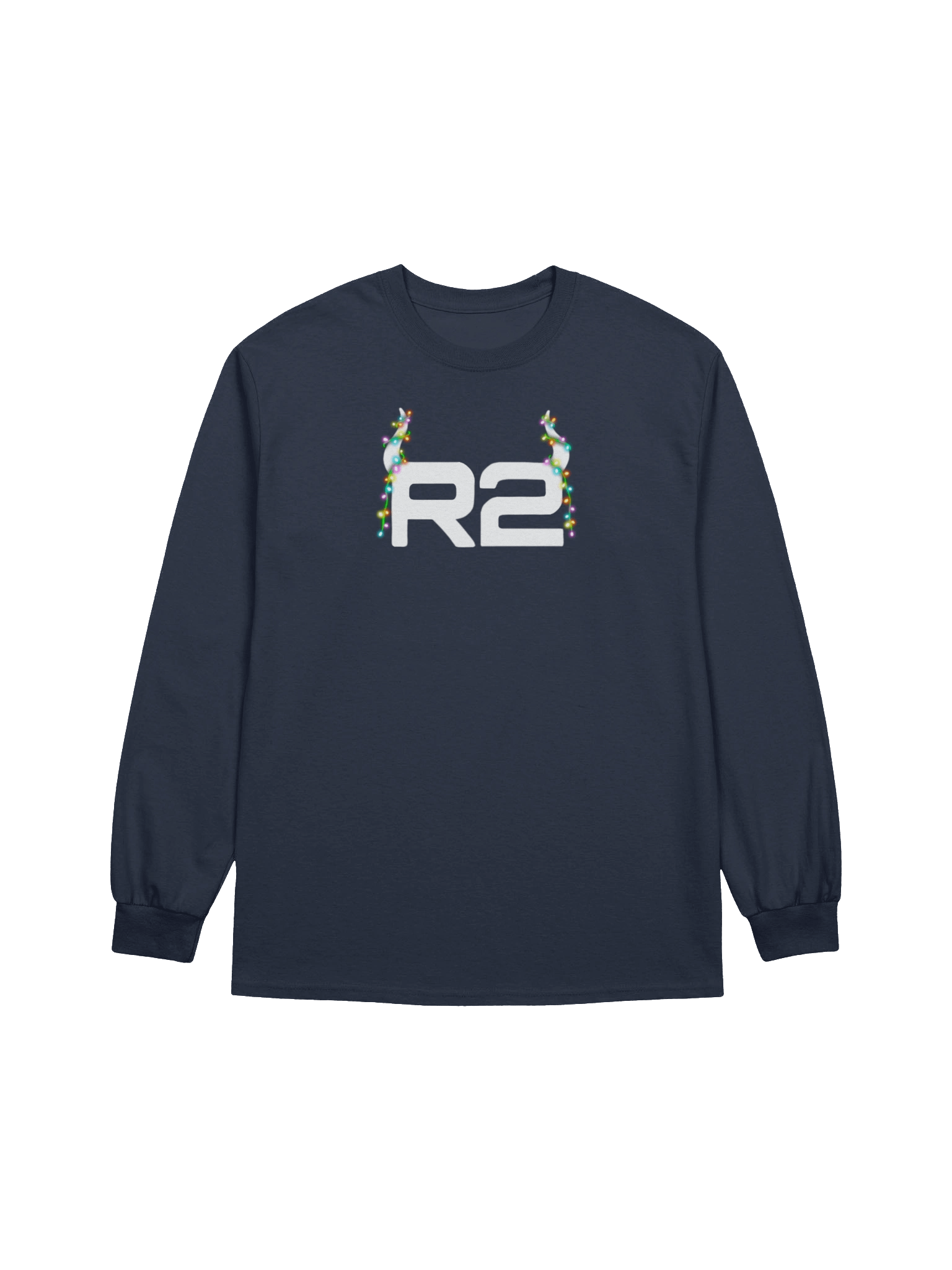 Holiday R2 Lights Long Sleeve Shirt product image (5)
