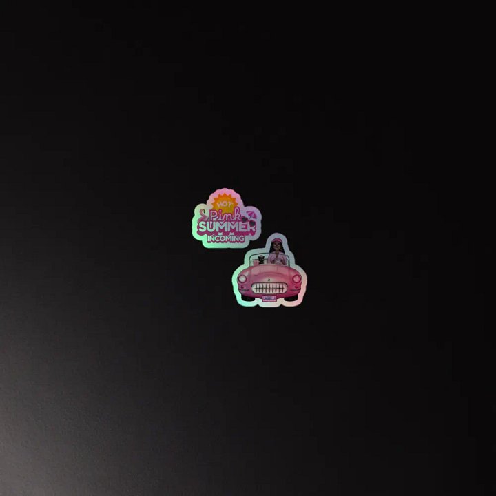 Hot Pink Summer Stickers product image (2)