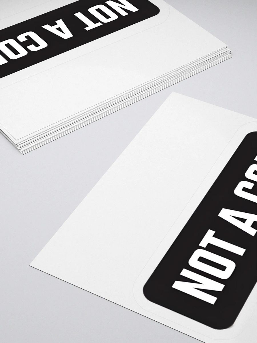Not A Cop Sticker product image (4)