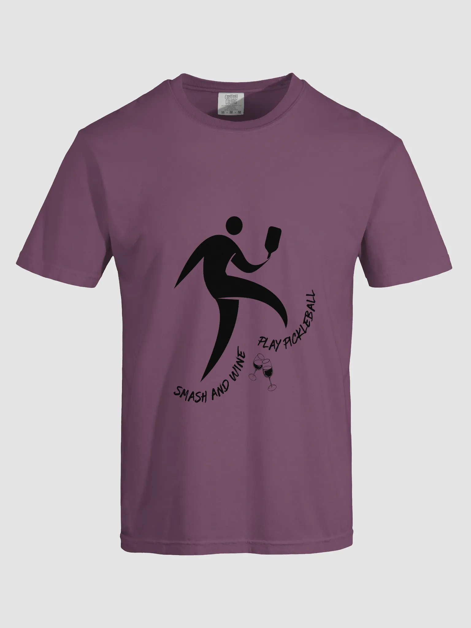 Smash and Wine Comfort Colors Heavyweight T-Shirt product image (5)