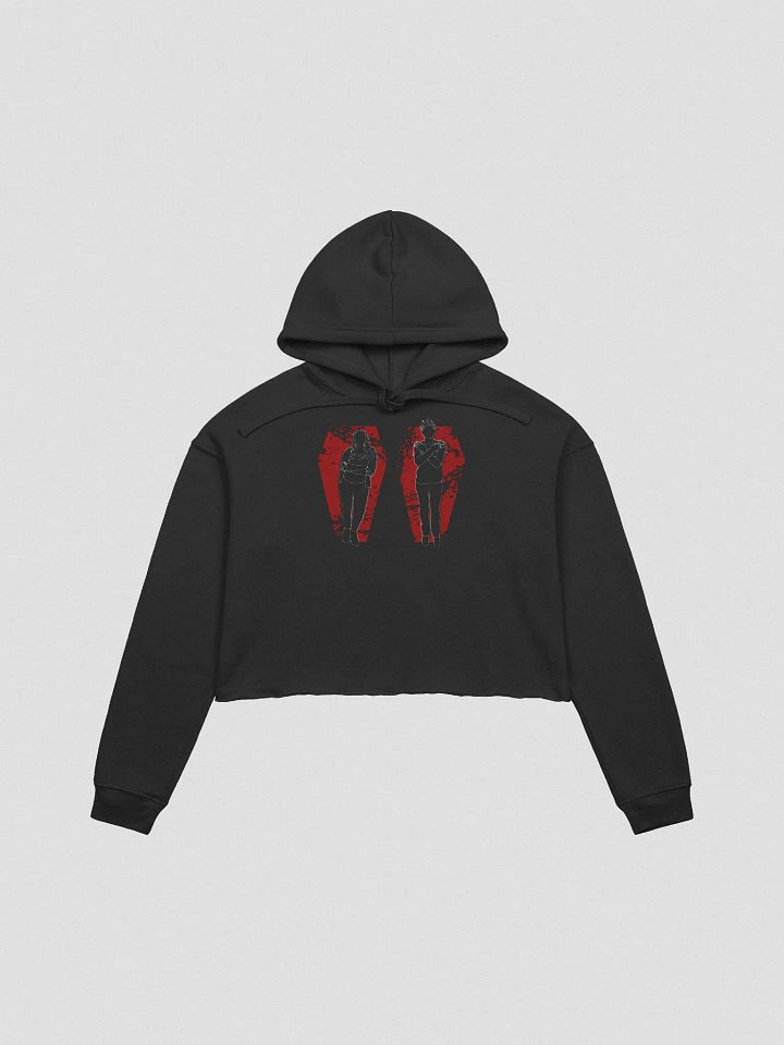 Spooky Sacrifice Cropped Hoodie [Front & Back Designs] product image (2)