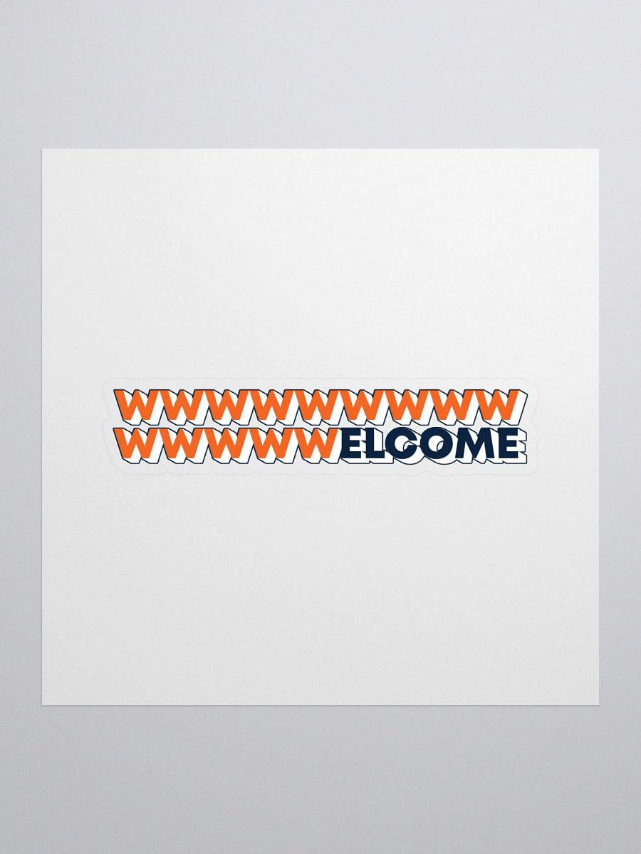 Auburn 10 Welcome Sticker product image (1)