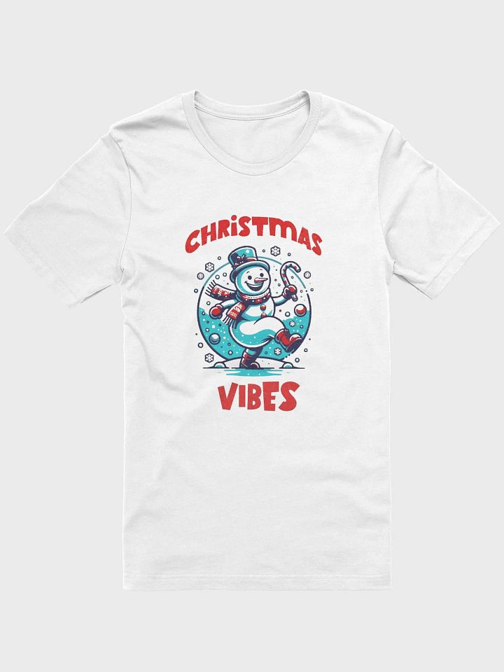 Christmas Vibes Snowman T-Shirt product image (1)