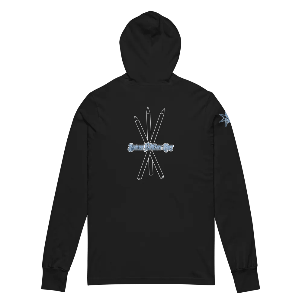 Moonflower Faery - SFA Long Sleeve Hoodie Tee product image (5)