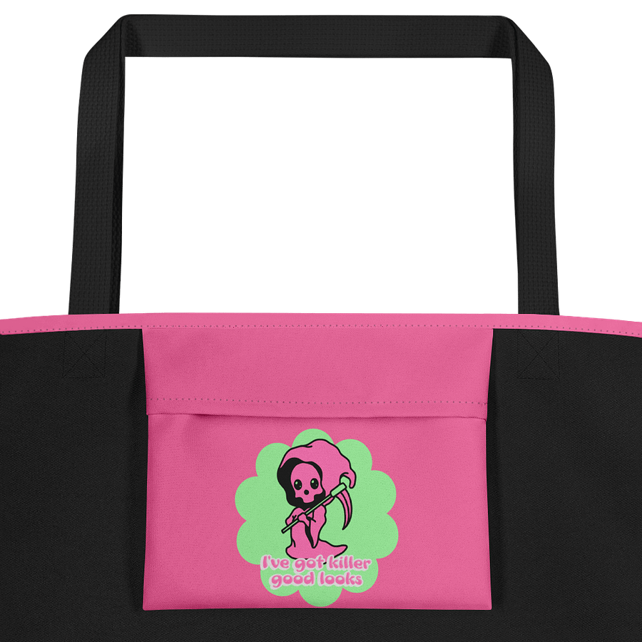 Cute Grim Reaper All-Over Tote Bag product image (3)