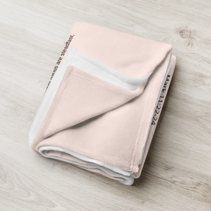 Armour Of God Blush Pink Prayer Blanket product image (9)