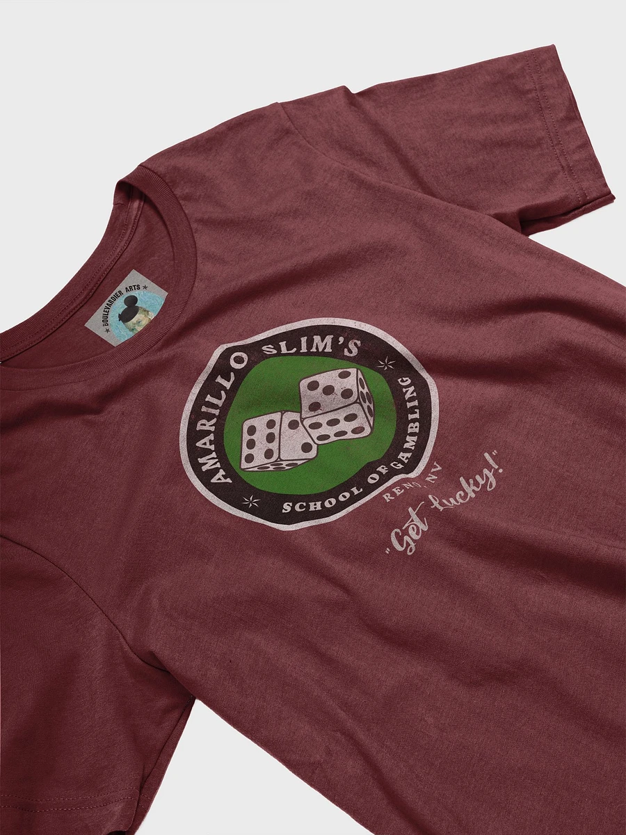 Amarillo Slim's School of Gambling Unisex T-shirt product image (17)