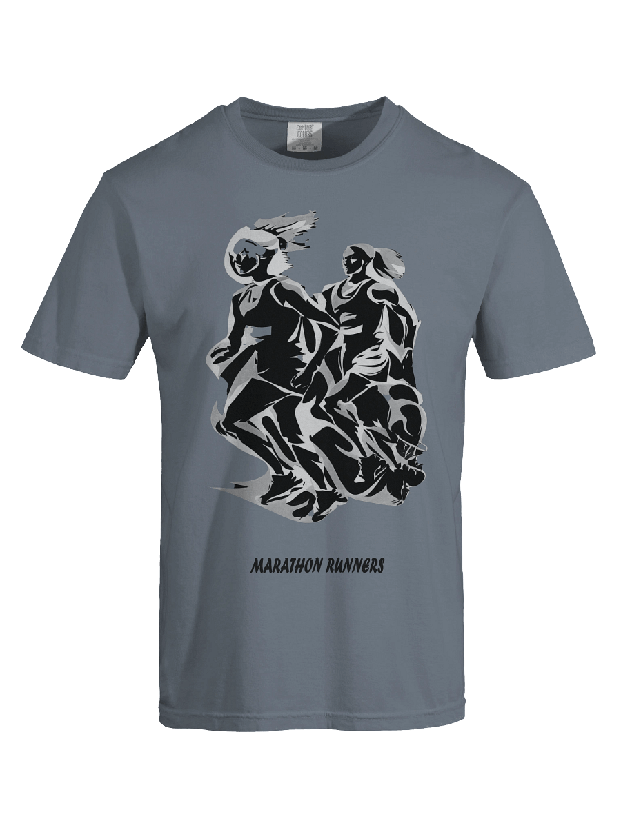 Marathon Runners Heavyweight Cotton T-Shirt product image (52)