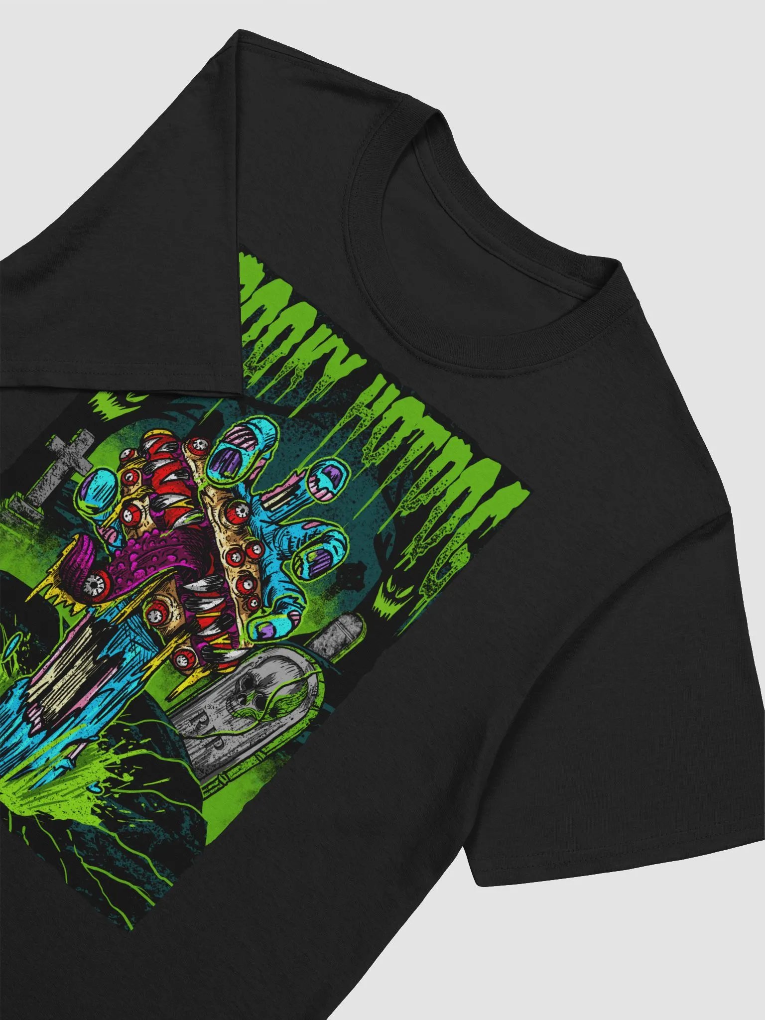 Spooky Hotdog Creature Feature Soft Tee product image (4)