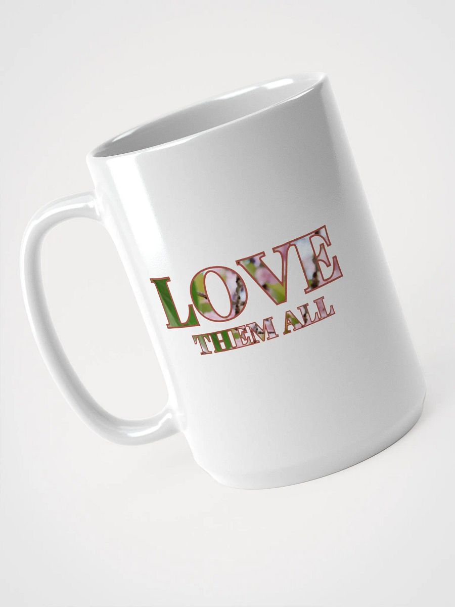 Nature Love White Glossy Mug product image (3)