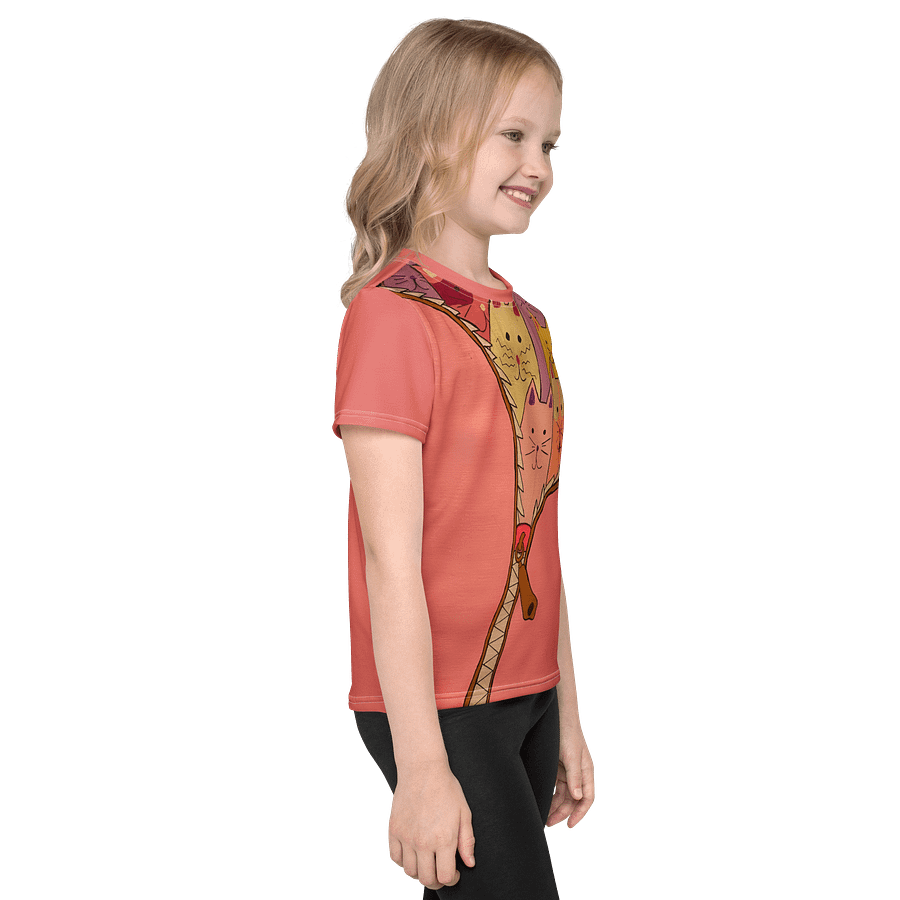 "Unleash The Cats" Kid's Tee (Pink) product image (4)