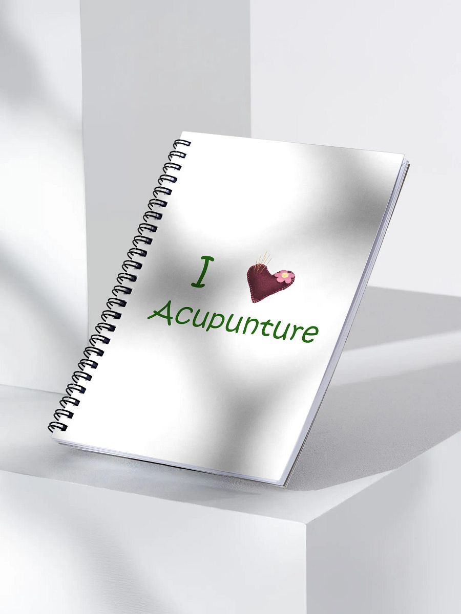 I heart Acupuncture Notebook product image (3)