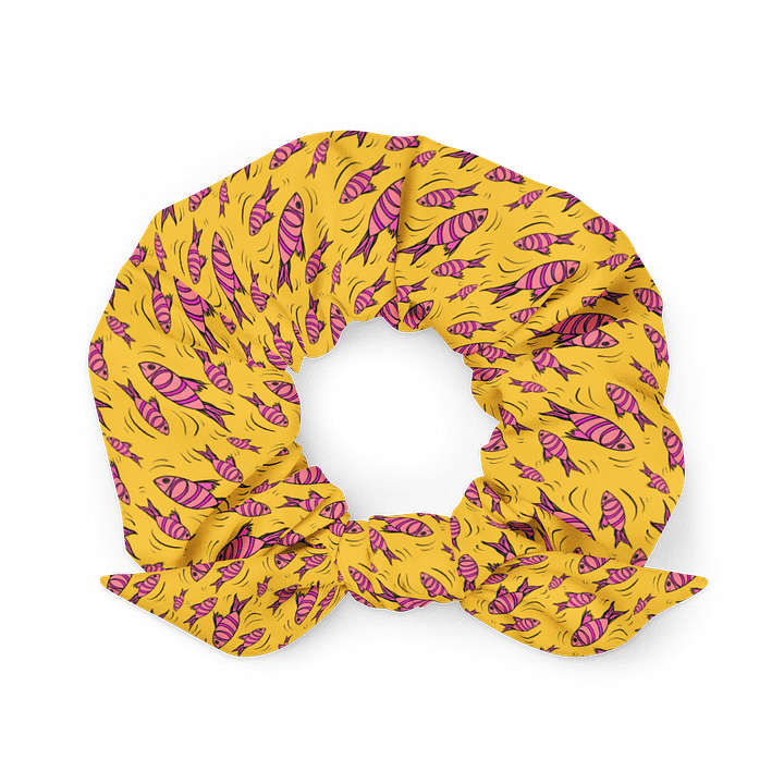 Fish - Scrunchie - yellow product image (1)