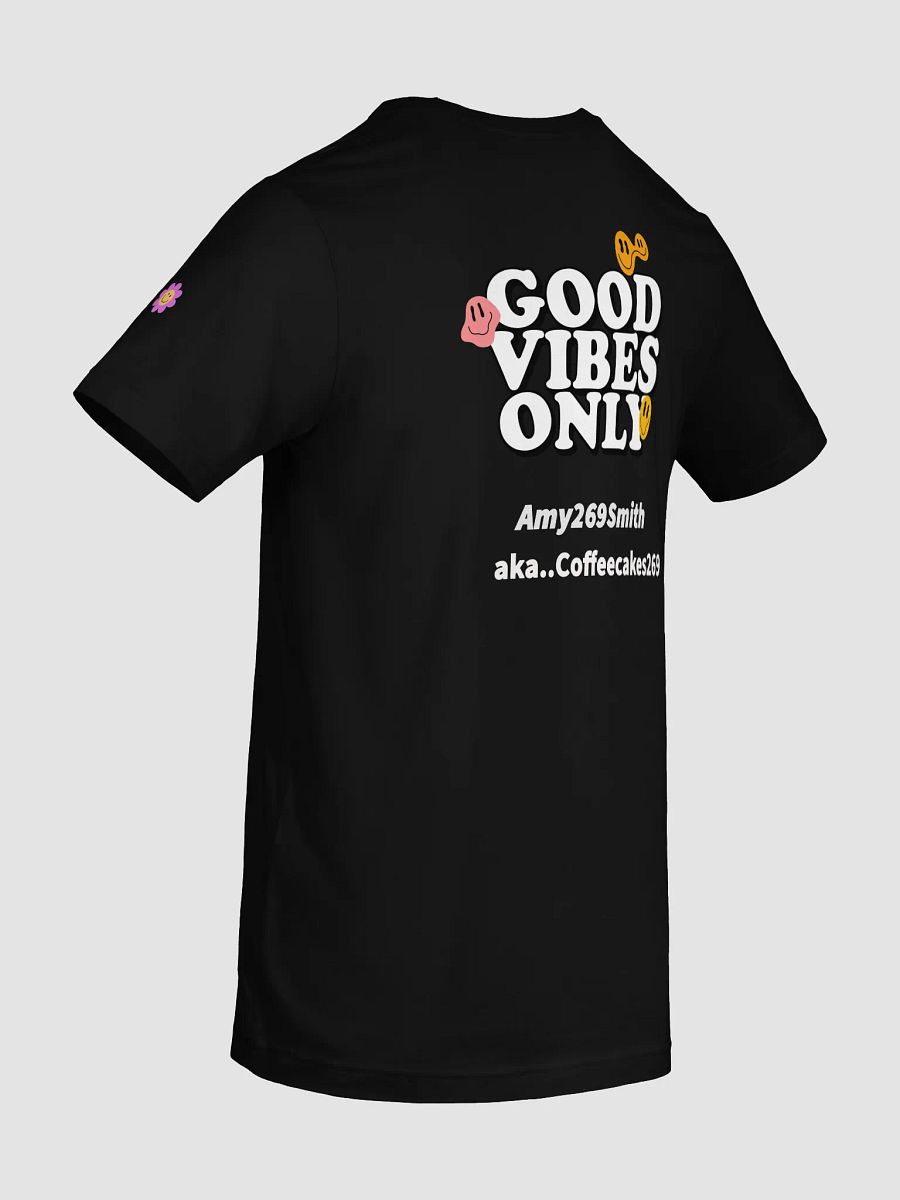 Good Vibes Only Smiley T-Shirt product image (8)
