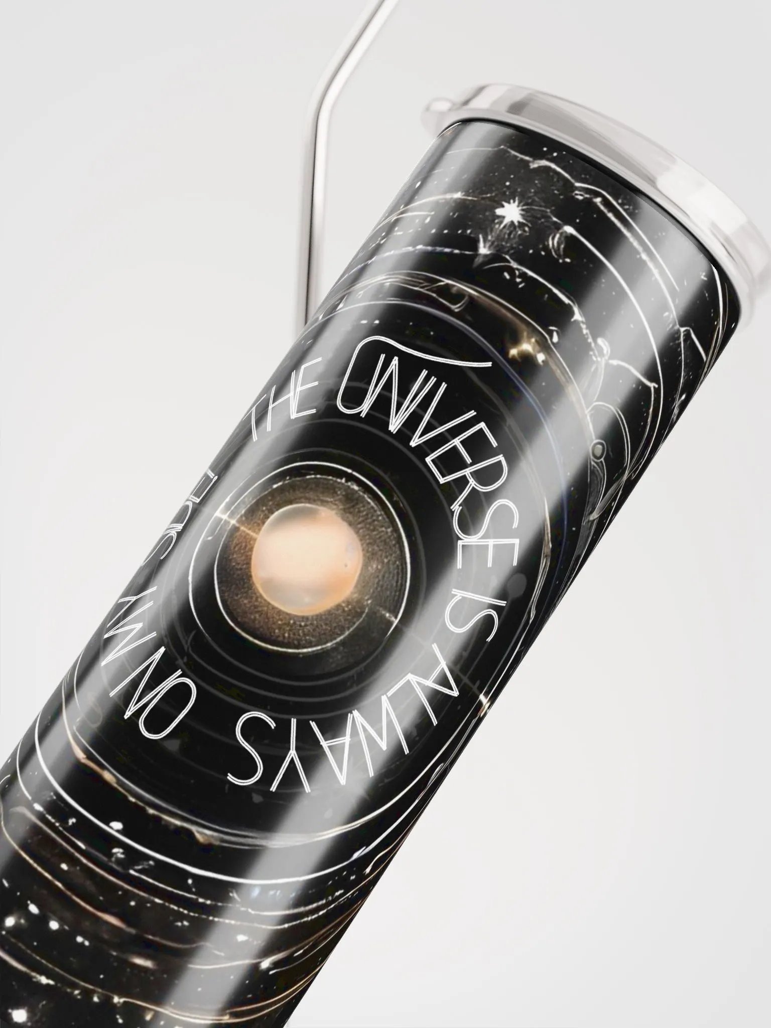 Cosmic Symmetry Stainless Steel Tumbler product image (5)