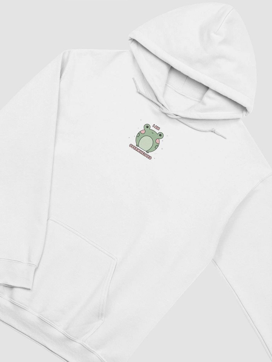 I Am Overwhelmed Frog Hoodie product image (2)