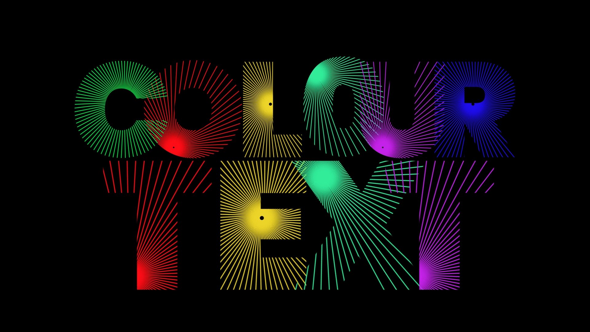 Colorful Modern Text 05 product image (1)