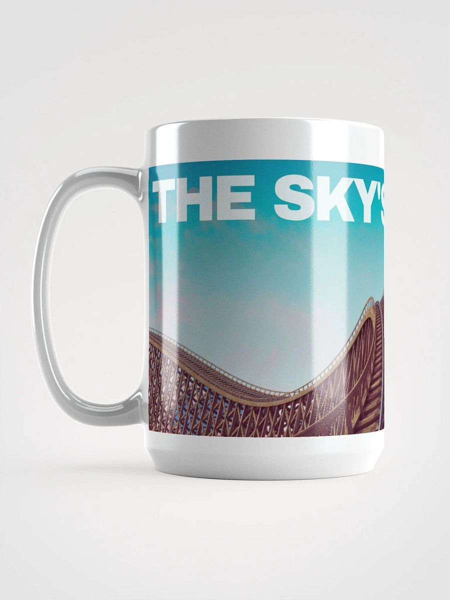 The Sky's The Limit Roller Coaster Mug 15oz product image (5)