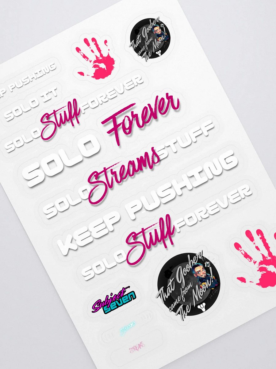 SOLO IT STICKERS product image (1)