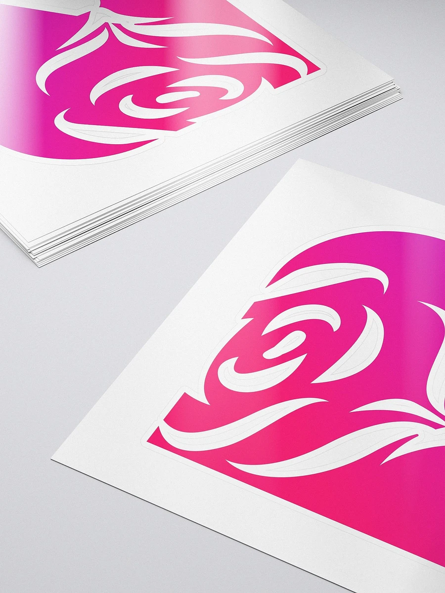 RoseBud Logo Sticker (Pink) product image (5)
