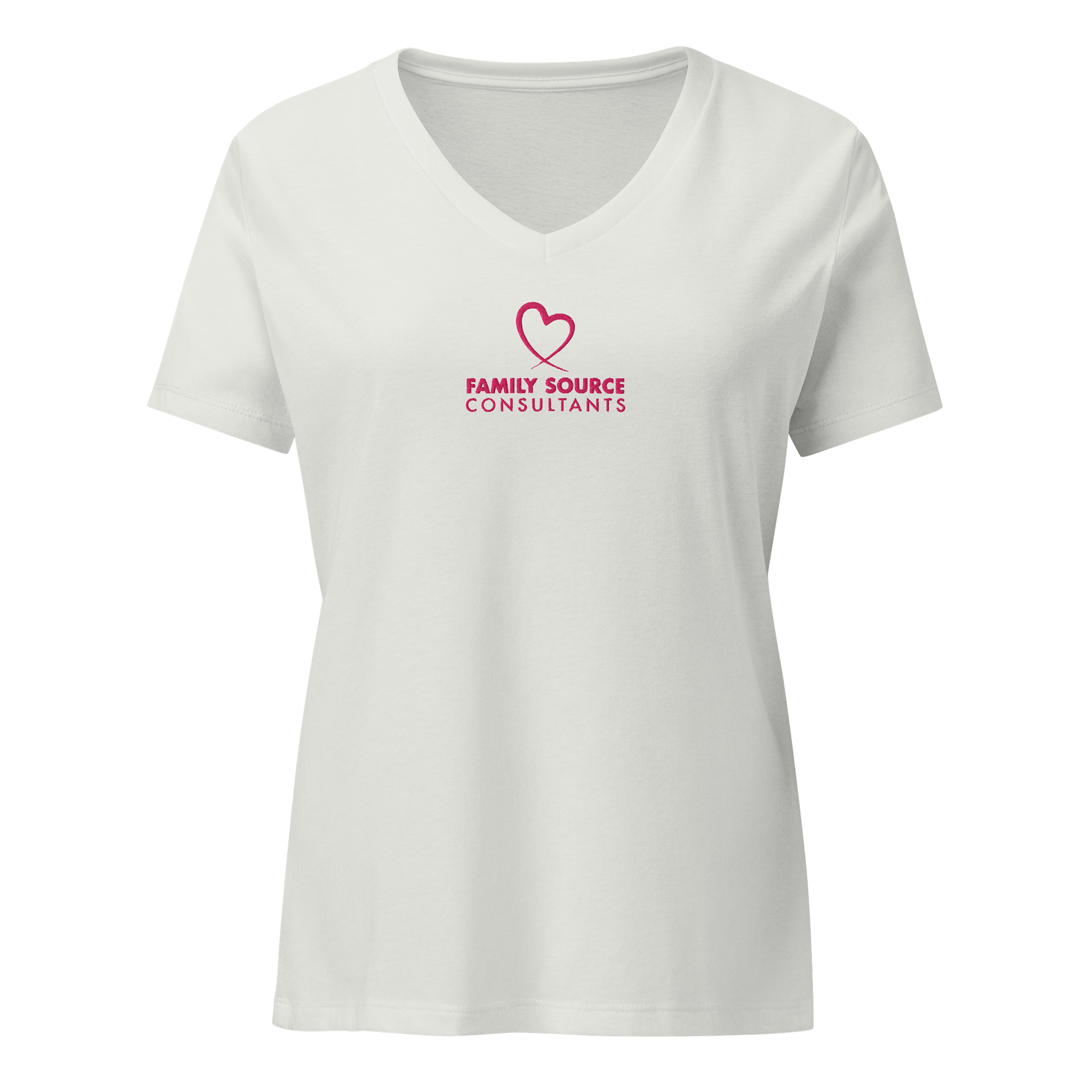 Family Source Consultants V-Neck Tee product image (1)