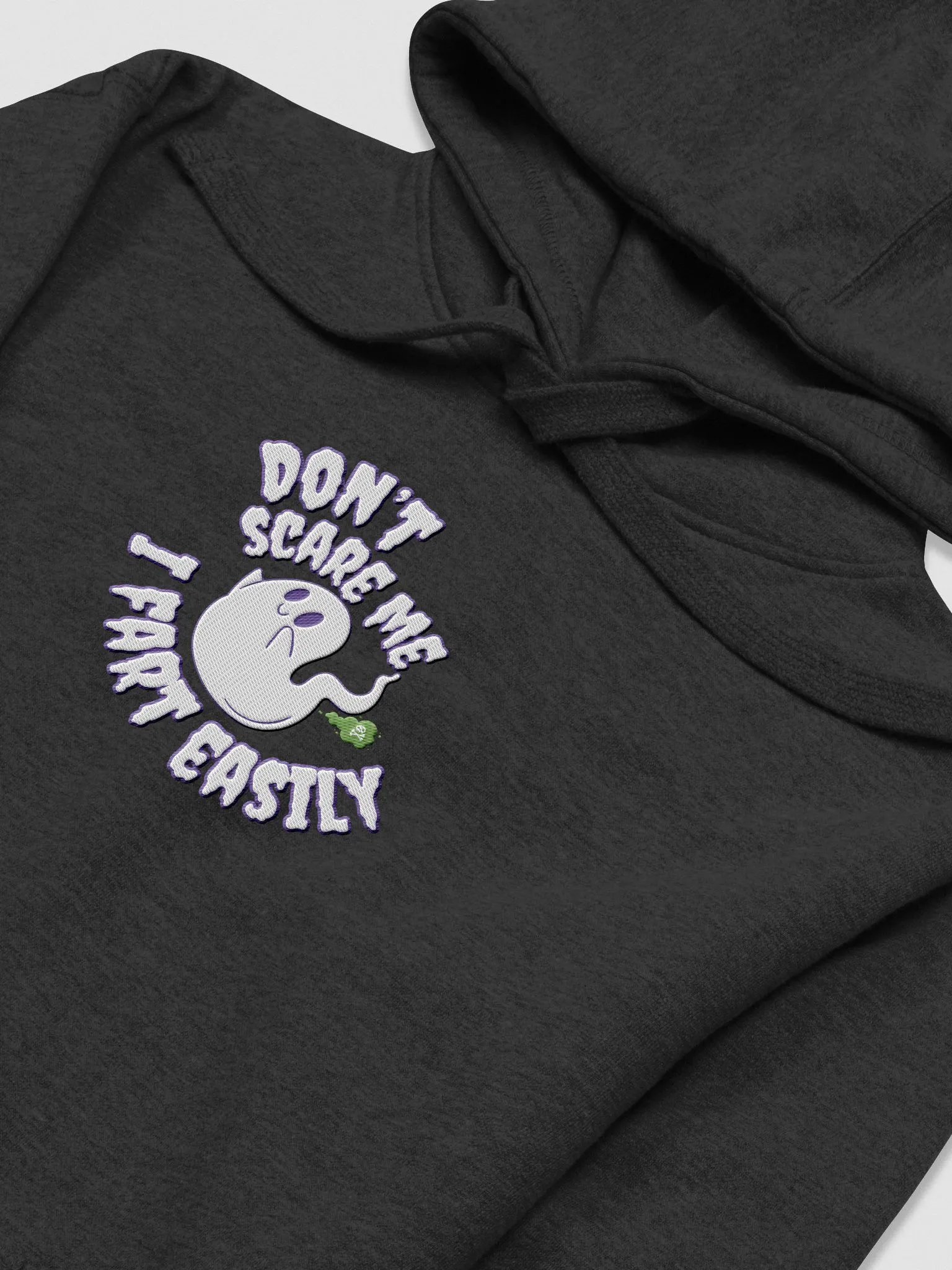 Startled Ghost Fart Premium Hoodie product image (3)