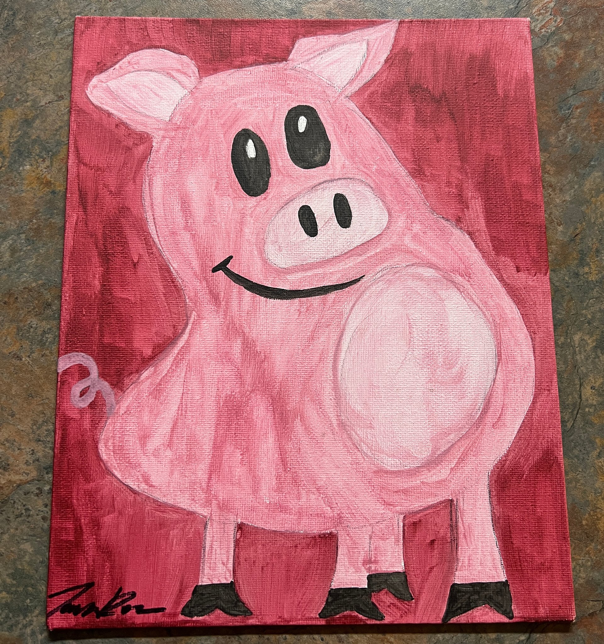Mr. Porky - Signed TaylorRose Art product image (1)