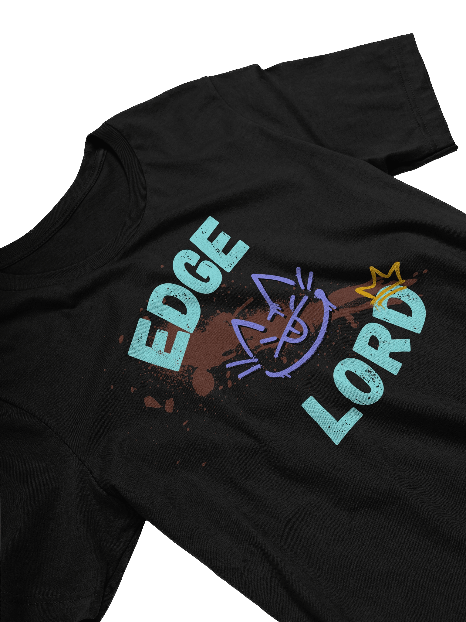 EDGE LORD Black T-Shirt product image (3)
