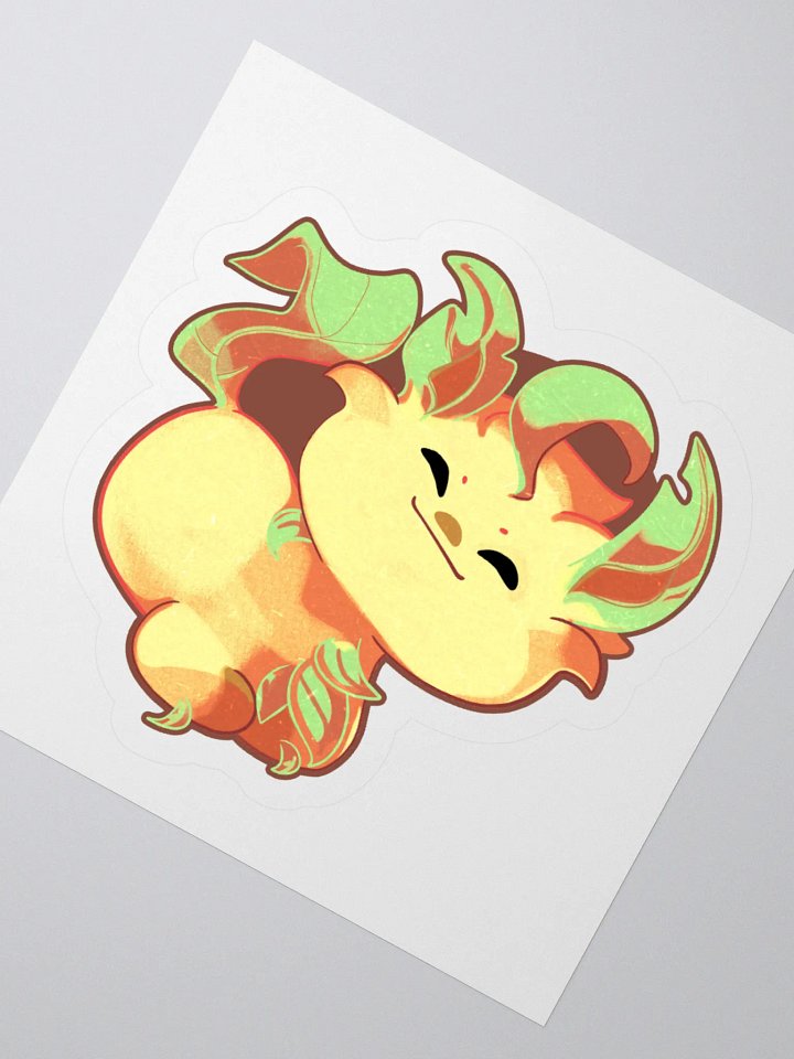 Leafeon Sleepy Sticker product image (2)