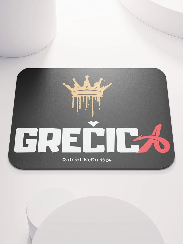 GREČICA Crown Mouse Pad product image (1)