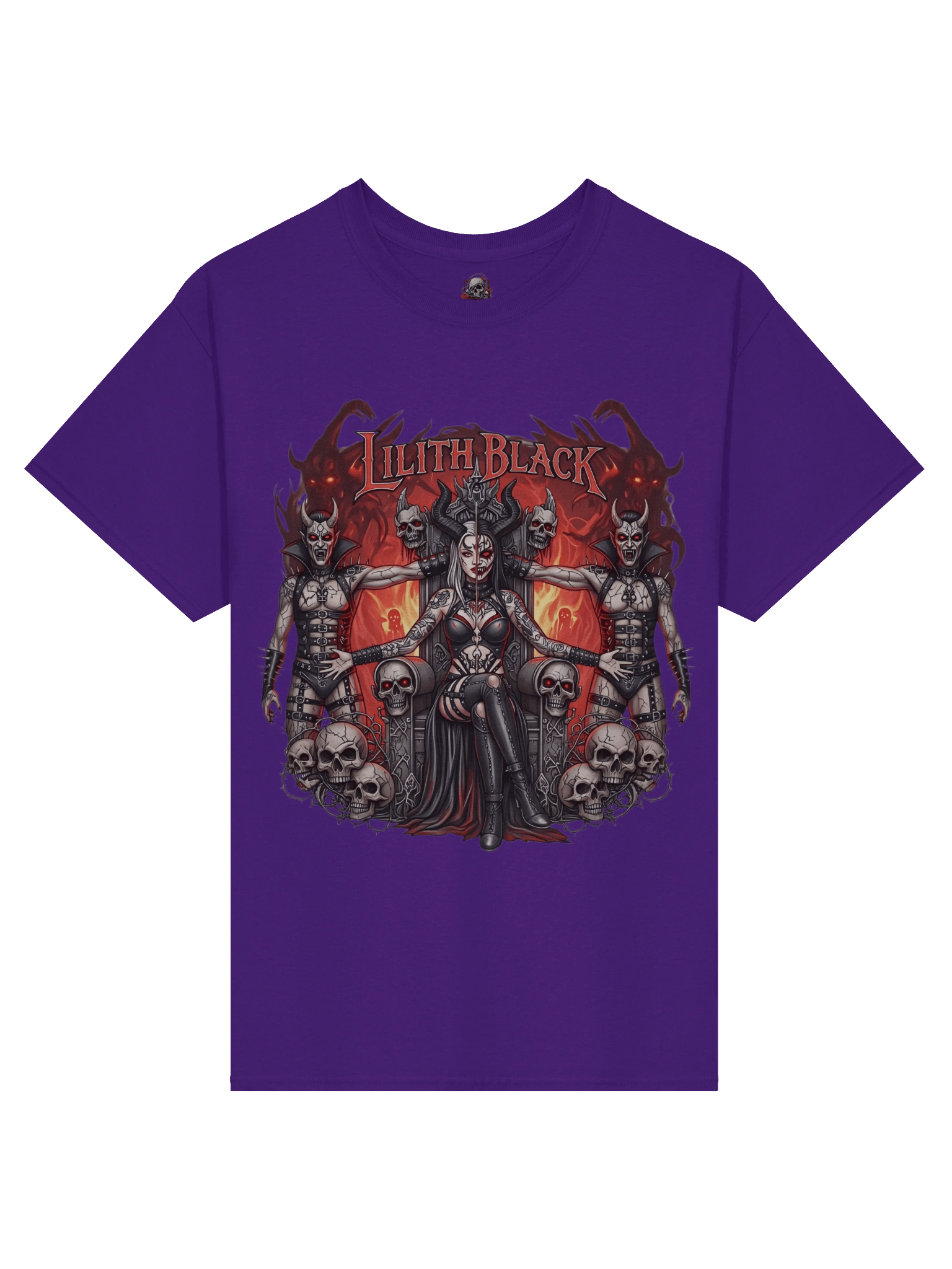 Lilith Black Official T-Shirt product image (4)