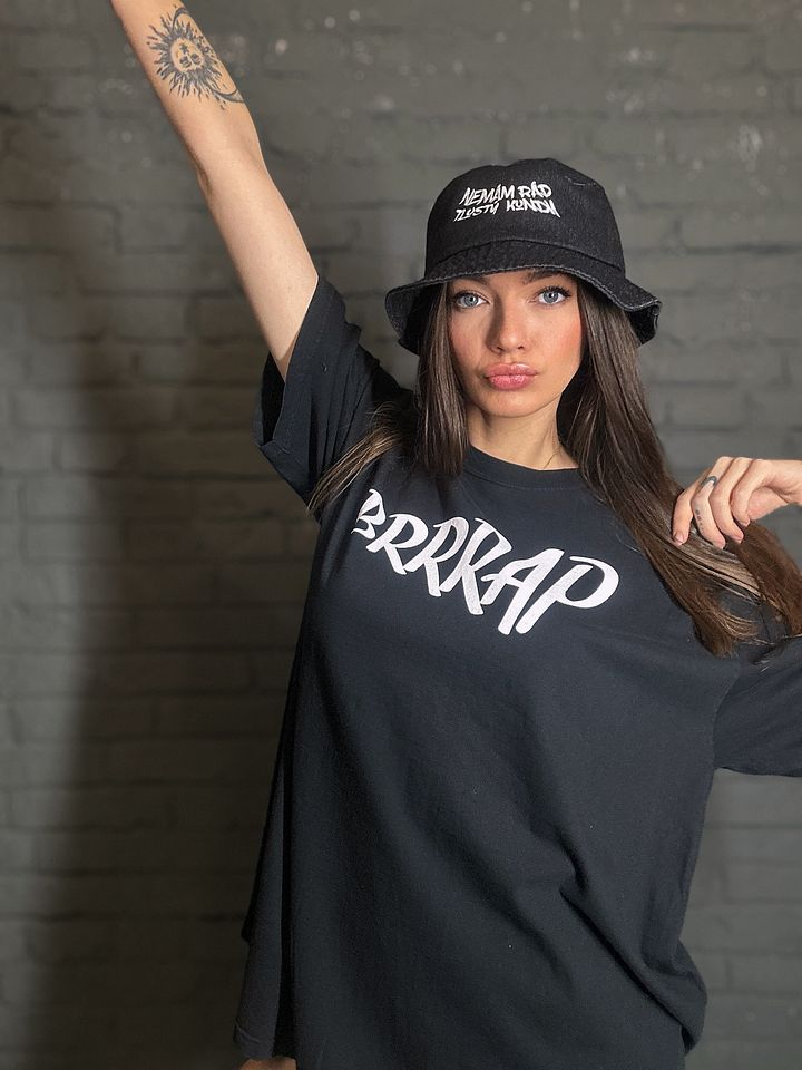 Nemám Rád t-shirt black product image (1)