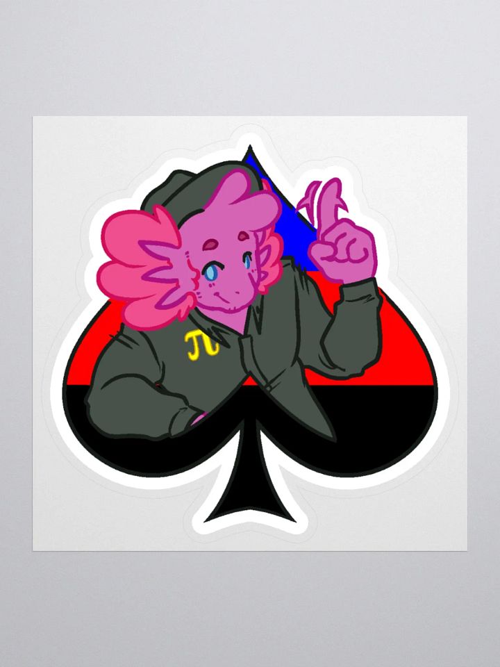 OG Poly in Spades | Kiss-Cut Sticker product image (1)
