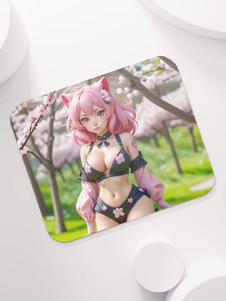 Cherry Blossom All-Over Mouse Pad product image (1)