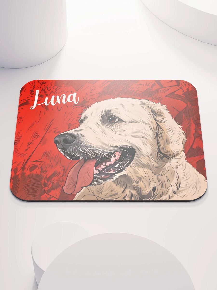 YOUR BEST FRIEND! / CLASSIC MOUSE PAD WITH PERSONALIZED NAME product image (5)